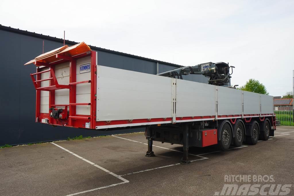 Kennis 4 AXLE STONE TRANSPORT TRAILER WITH KENNIS 11000-R Other semi-trailers
