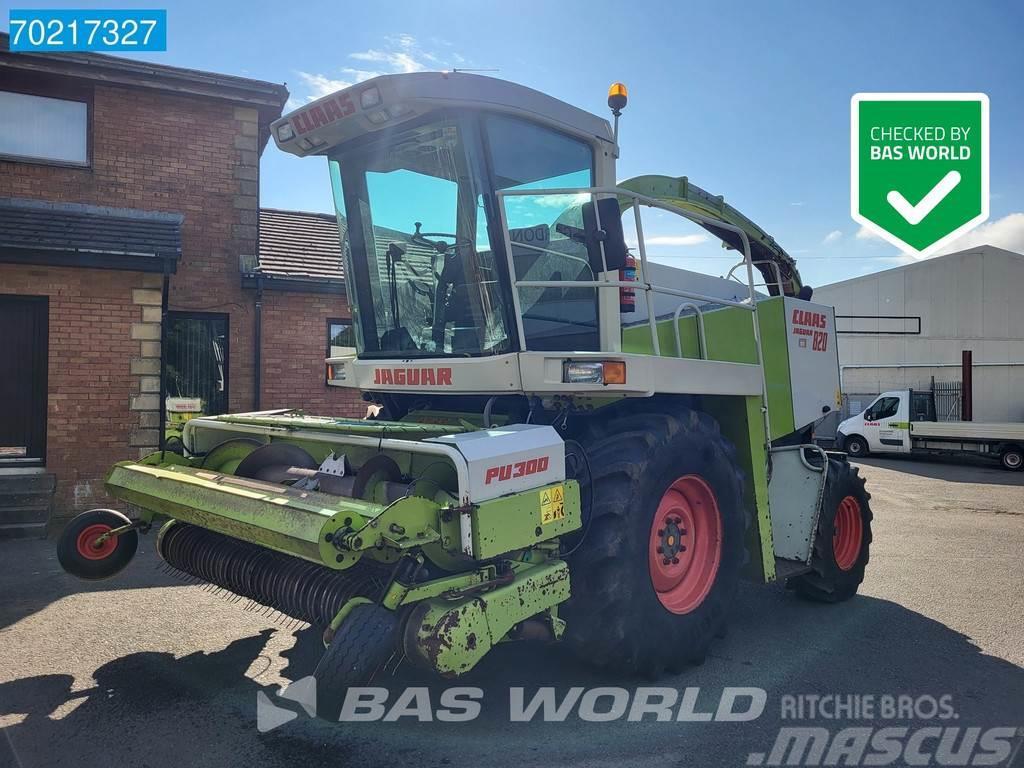 CLAAS Jaguar 820 4X2 WITH CLAAS PU300 - 2WD Ensileuse automotrice