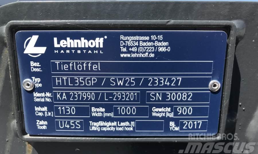 Lehnhoff 100 CM / SW25 - Tieflöffel Pelle rétro arrière