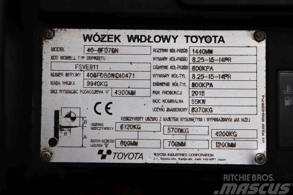 Toyota 40-8FD70N Chariots diesel