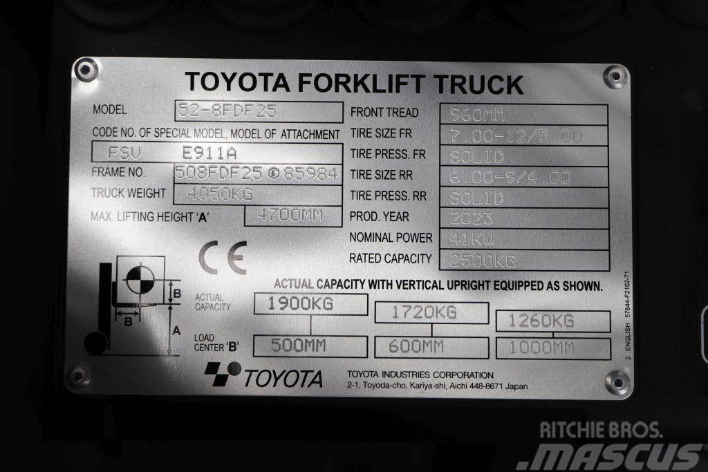 Toyota 52-8FDF25 Chariots diesel