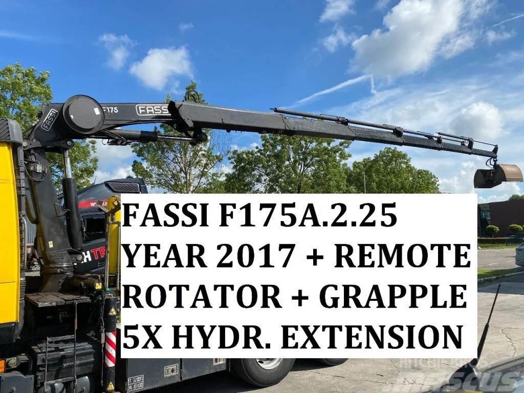 Fassi F175A.2.25 + REMOTE + ROTATOR + GRAPPLE F175A.2.25 Grue auxiliaire