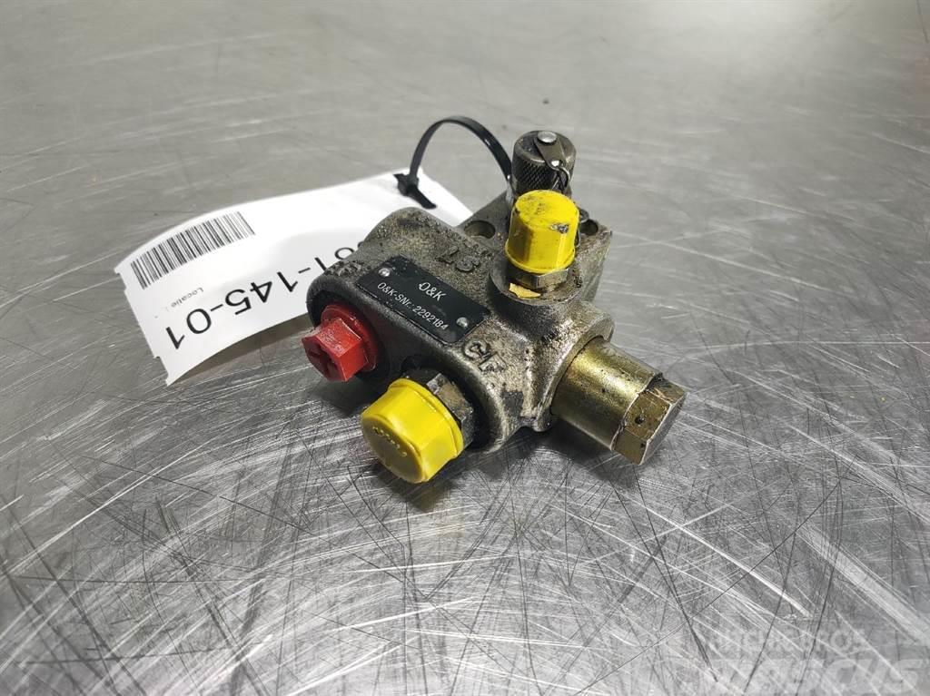 O&K 2292184-Priority valve/Prioritaetsventil Hydraulique