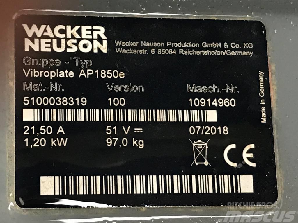 Wacker Neuson AP1850e Plaque vibrante