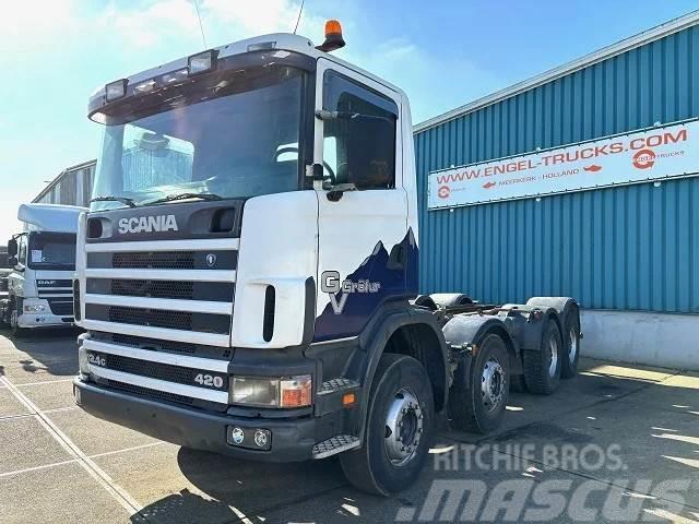 Scania R124-420 C 8x4 FULL STEEL CHASSIS (EURO 3 / FULL S Châssis cabine