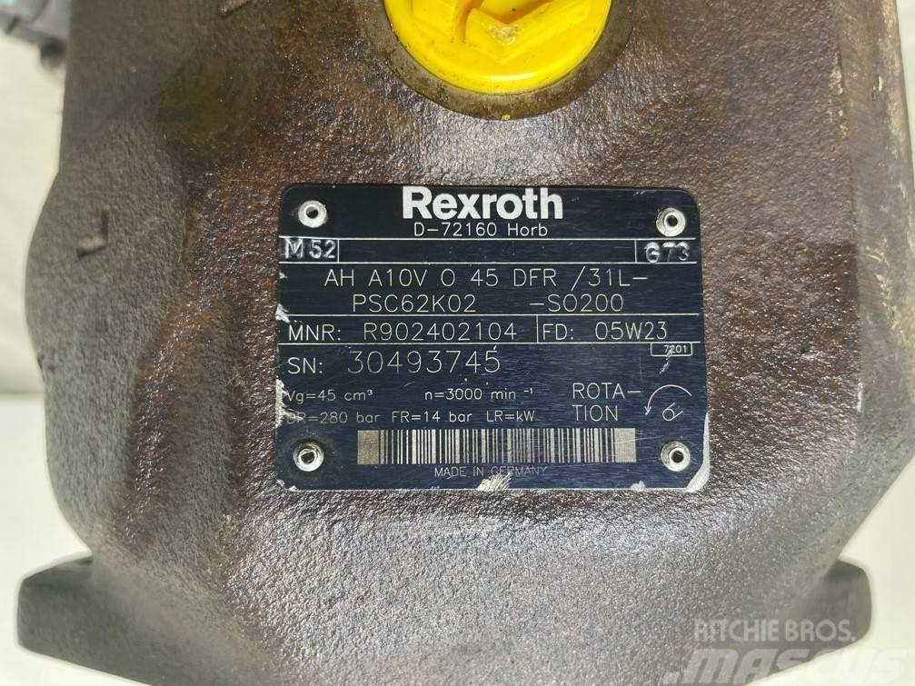 Rexroth A10VO45DFR/31L-R902402104-Load sensing pump Hydraulique