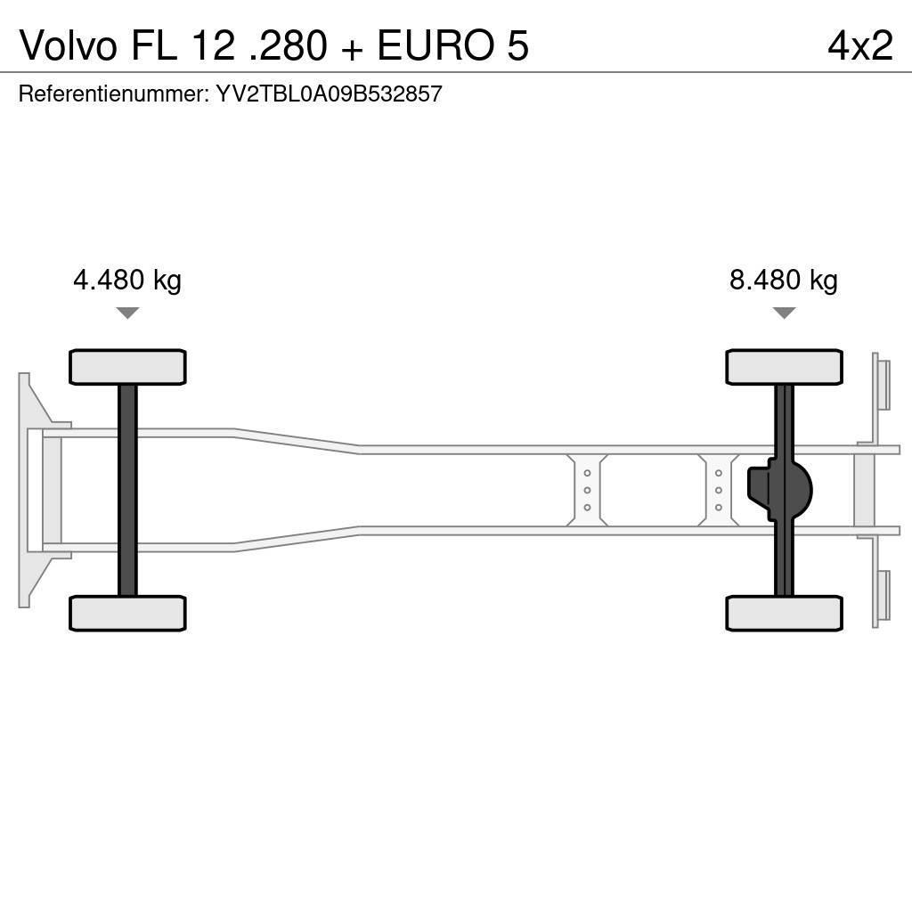 Volvo FL 12 .280 + EURO 5 Camion Fourgon