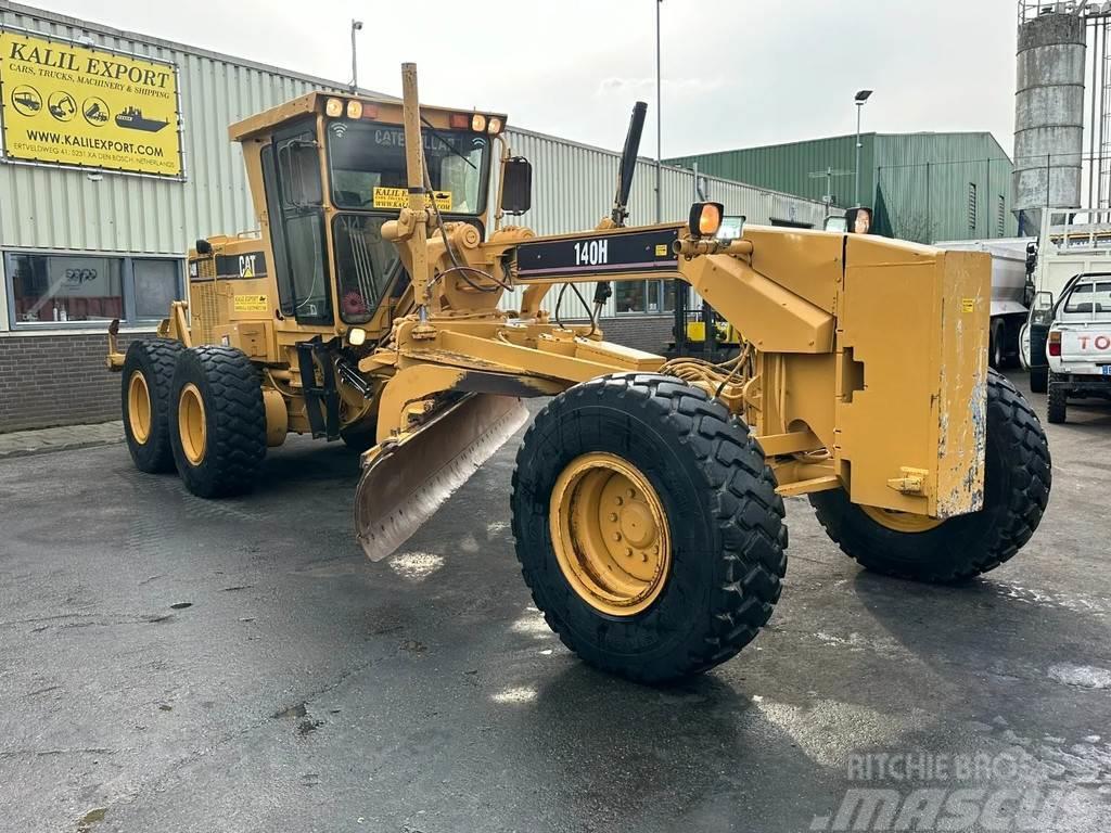 CAT 140H Motor Grader with Ripper Good Condition Niveleuse