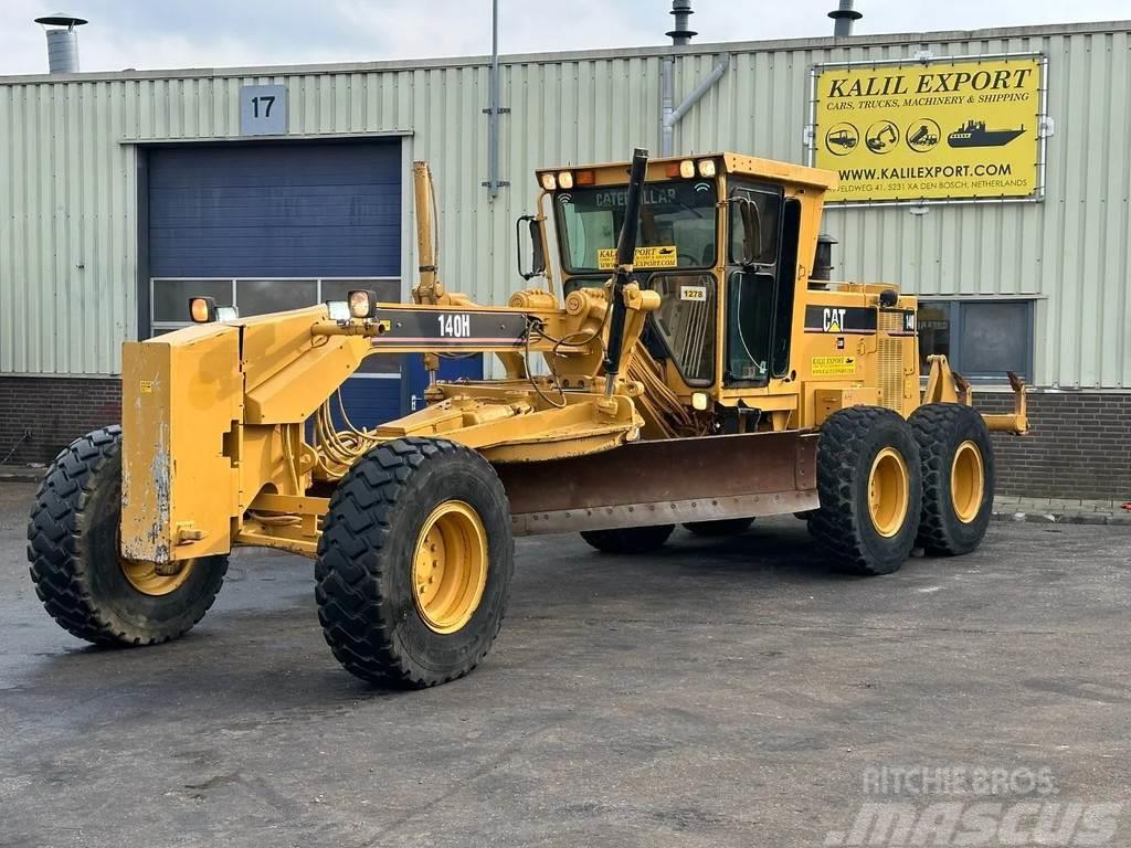 CAT 140H Motor Grader with Ripper Good Condition Niveleuse