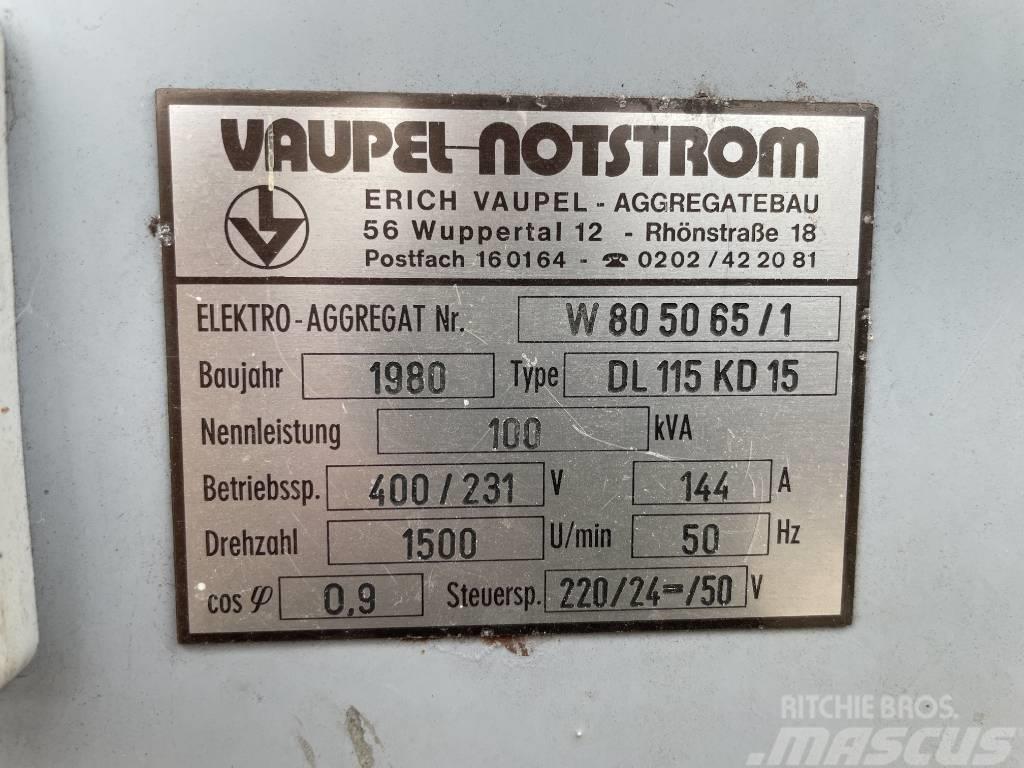  Notstromaggregat Vaupel 100 kVA Générateurs diesel