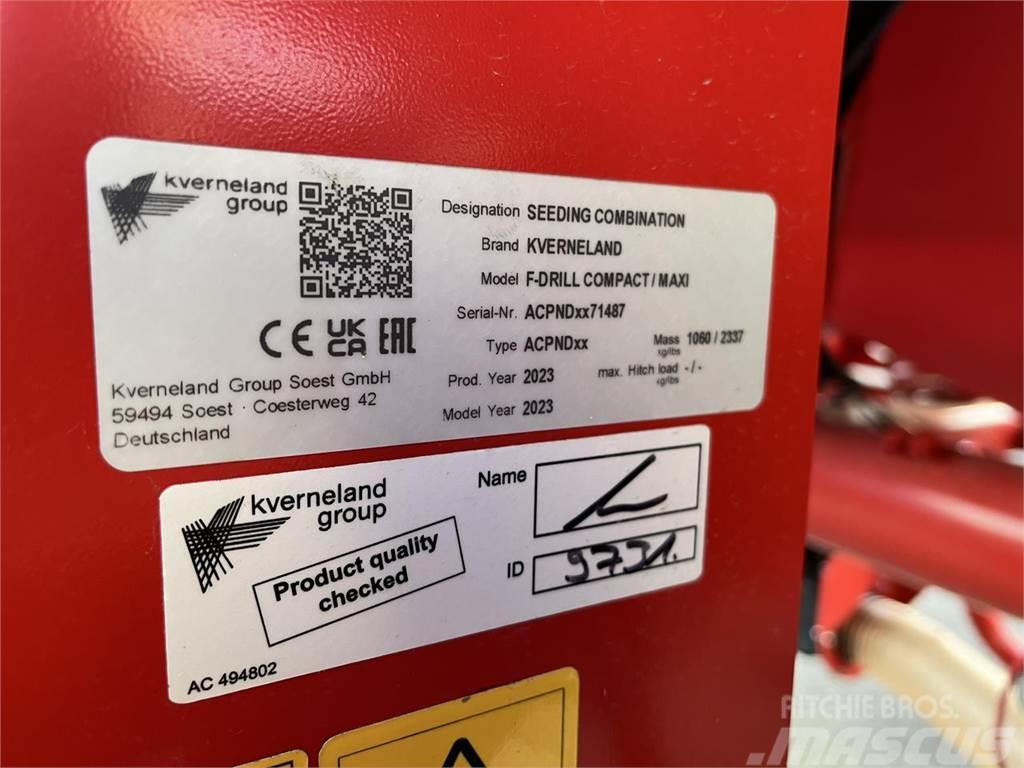 Kverneland F Drill  Maxi 2200 Liter Semoir combiné