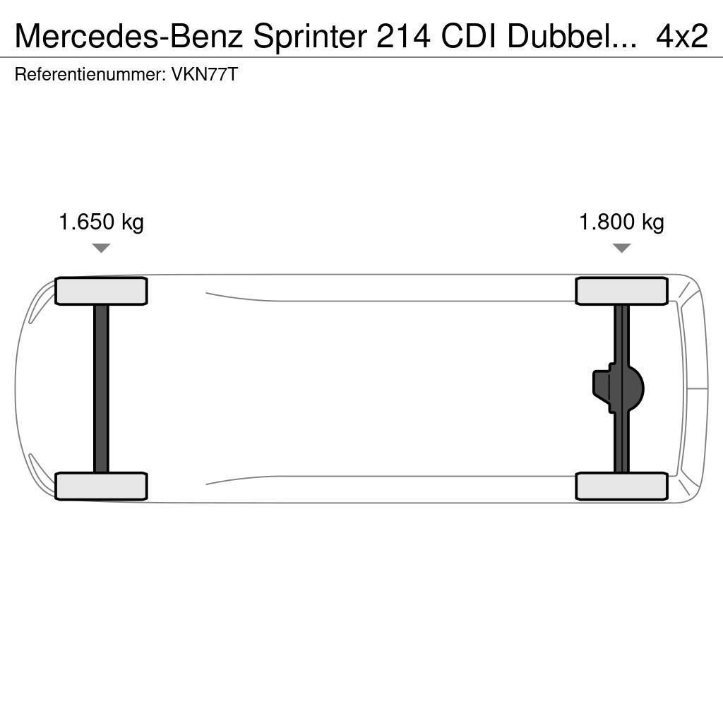 Mercedes-Benz Sprinter 214 CDI Dubbel cabine, Airco!!157dkm!!6P! Fourgon