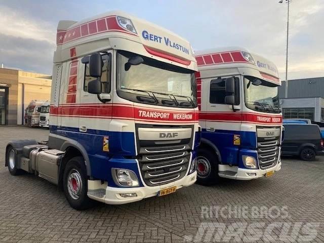 DAF XF 440 super space cab , automaat, hydrauliek WF, Tracteur routier