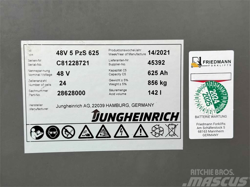 Jungheinrich EFG 218k- 6.5M HUB - BATTERIE 86% - ZINKENV.- VOLL Mini pelle < 7t