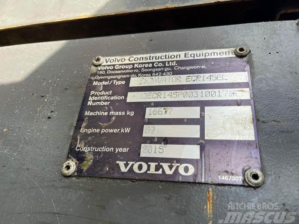 Volvo ECR 145 EL ROTOTILT / NOVATRON 3 D / AC Pelle sur chenilles