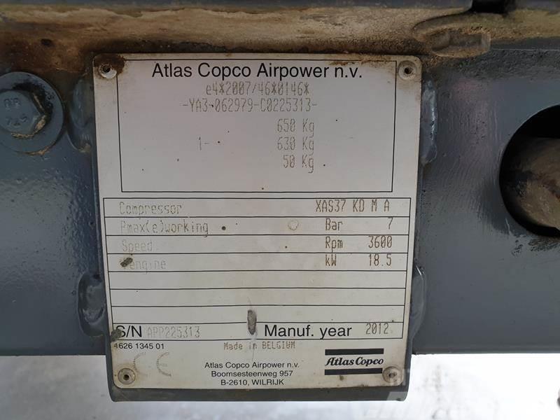 Atlas Copco XAS 37 KD Compresseur