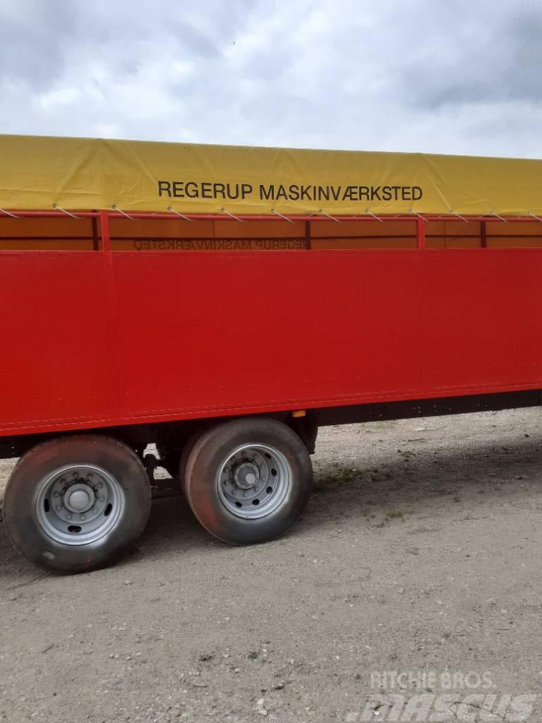  grisevogn 12.9 meter regerup maskinværksted Autre remorque agricole