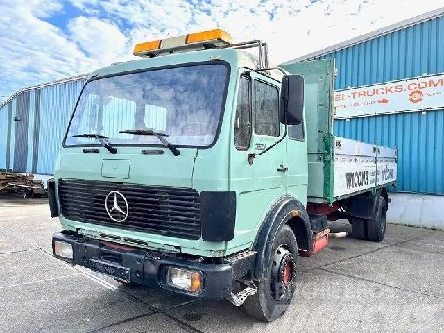 Mercedes-Benz SK 1624 V8 SLEEPERCAB WITH OPEN BOX (ZF-MANUAL GEA Camion plateau