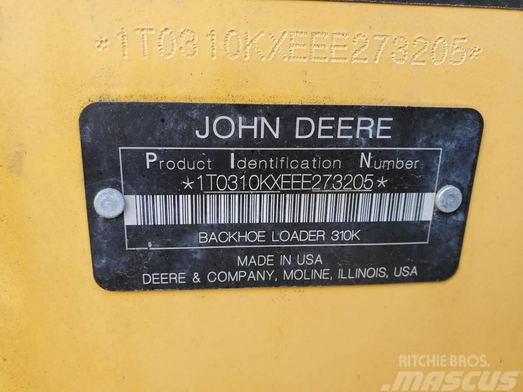 John Deere 310K Tractopelle