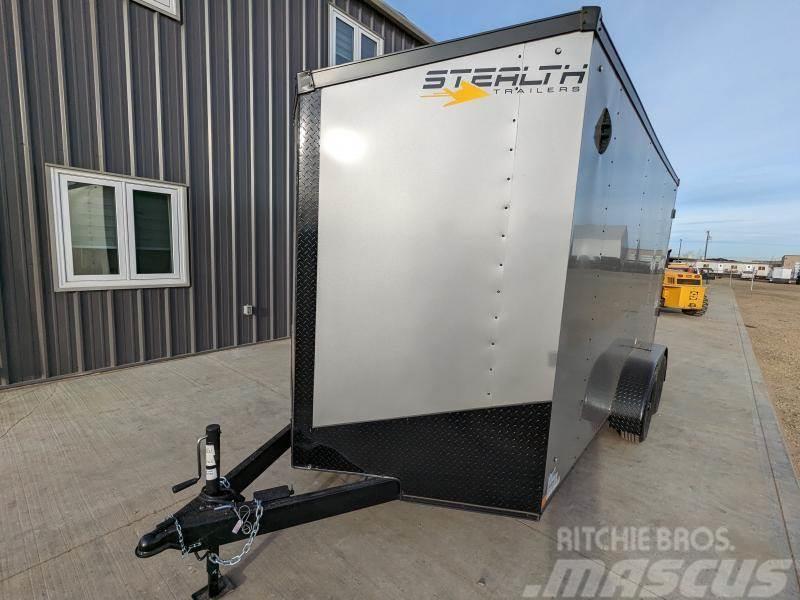  7FT x 14FT Stealth Mustang Series Enclosed Cargo T Remorque Fourgon