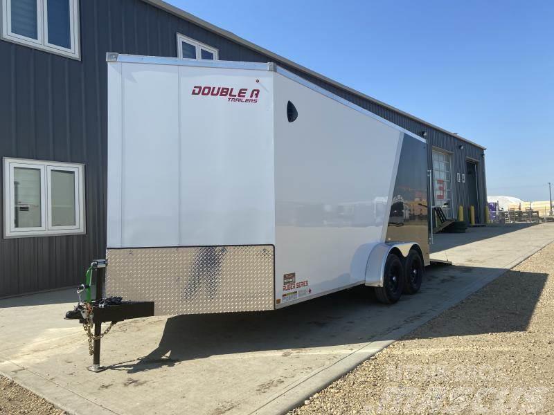  Double A Ruger Series 7' X 16' Cargo Trailer Doubl Remorque Fourgon