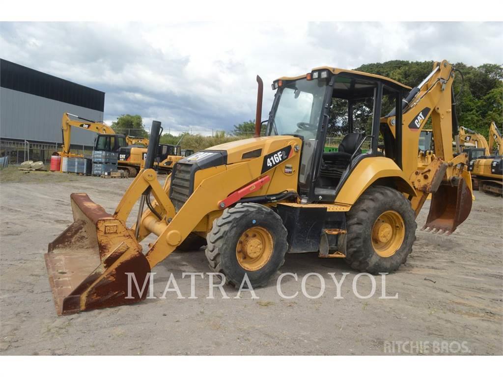 CAT 416 F 2 Tractopelle