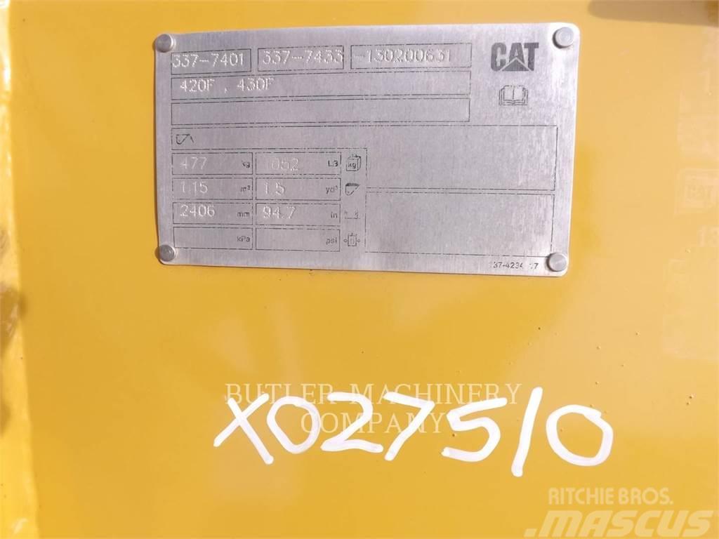 CAT 420F BUCKET 1.5 CYD PIN ON Godet