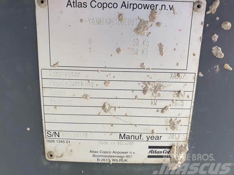 Atlas Copco XAS 67 KD Compresseur