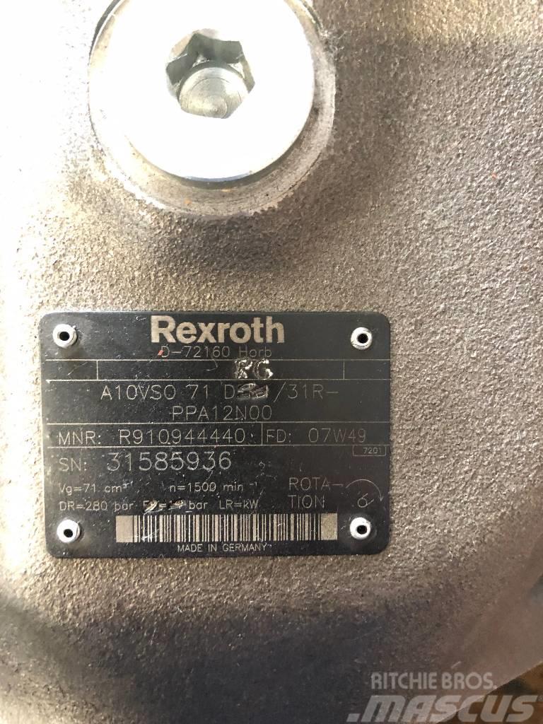 Rexroth A10VSO 71 DFR1/31R-PPA12N00 Autres accessoires