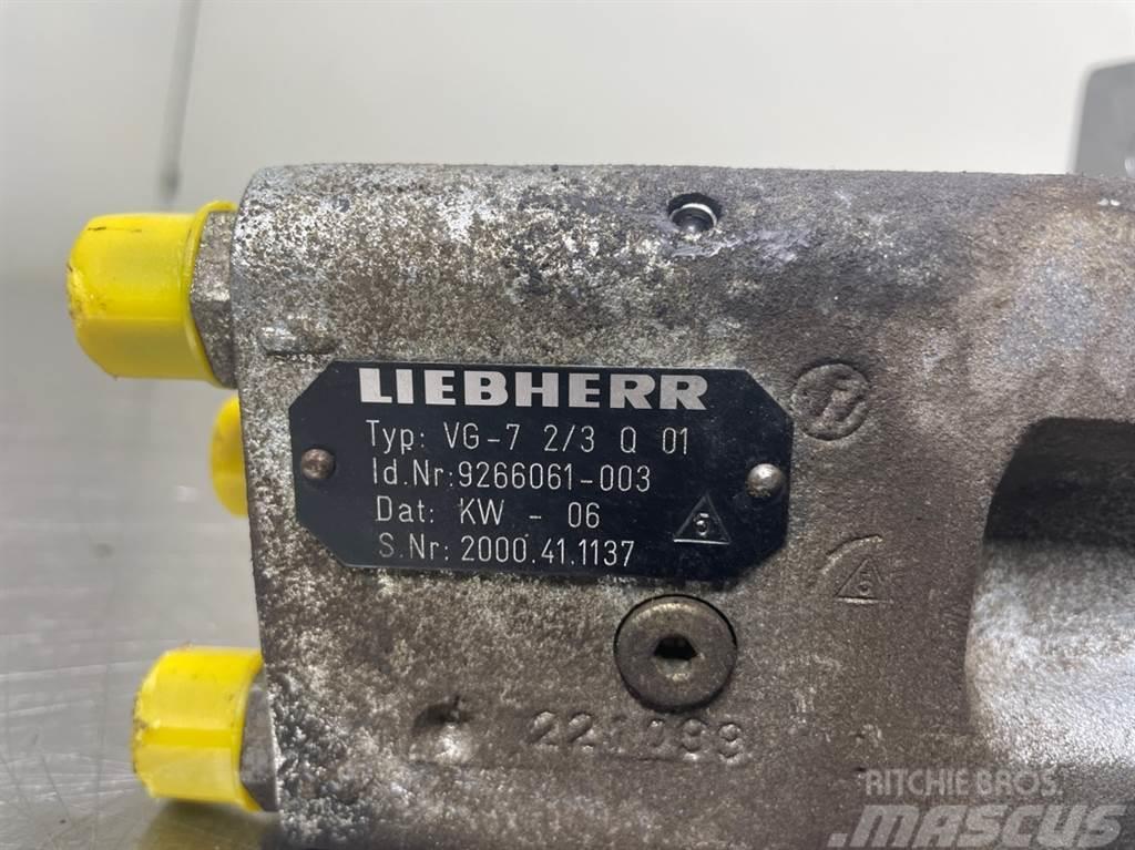 Liebherr A316-9266061-Servo valve/Servoventil/Servoventiel Hydraulique