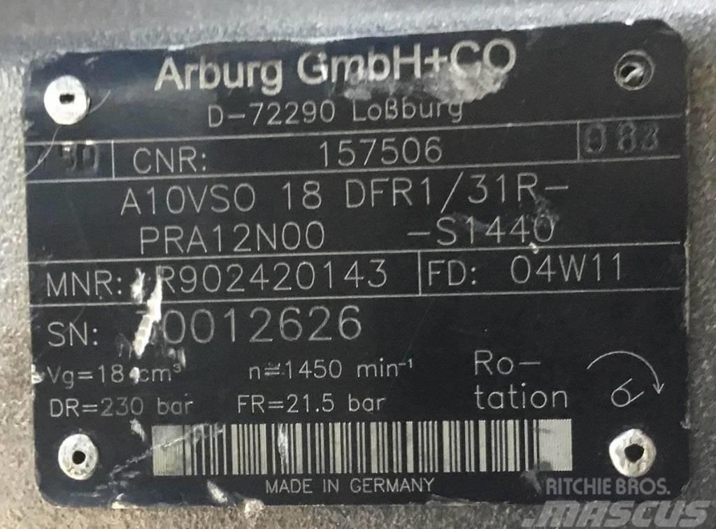  Arburg Gmbh+CO A10vs018 Hydraulique