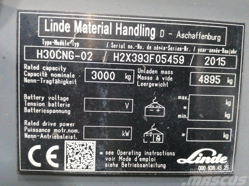 Linde H30T-02 LPG trucks