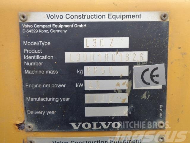 Volvo L 30 Klar til levering. Chargeuse sur pneus