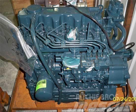 Kubota V3300TER-GEN Rebuilt Engine: Thomas 255 Skid Loade Moteur