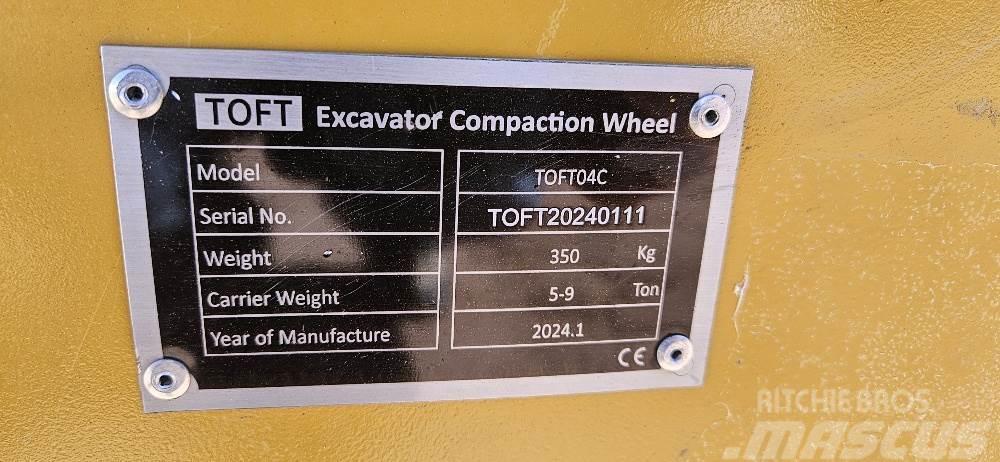  14 inch Excavator Compaction Wheel Autres accessoires