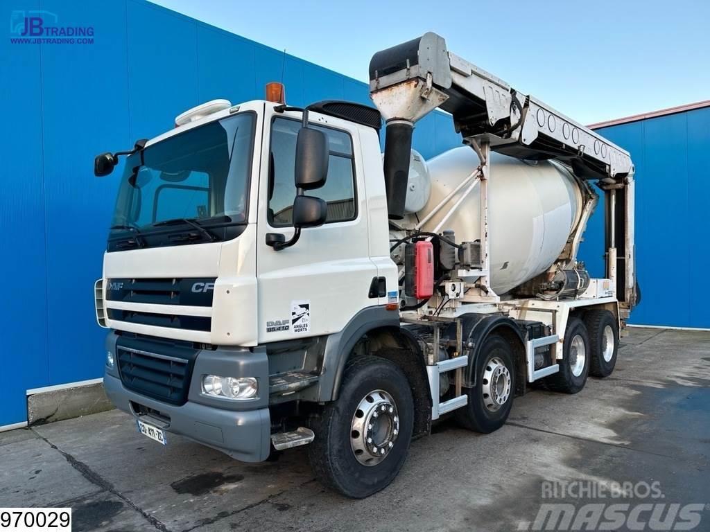 DAF 85 CF 410 8x4, Stetter, Belt T40, Remote, Steel su Camion malaxeur