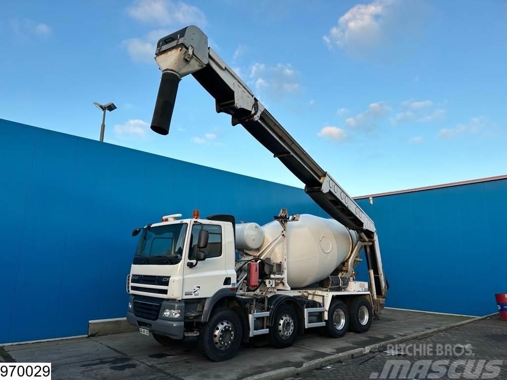 DAF 85 CF 410 8x4, Stetter, Belt T40, Remote, Steel su Camion malaxeur