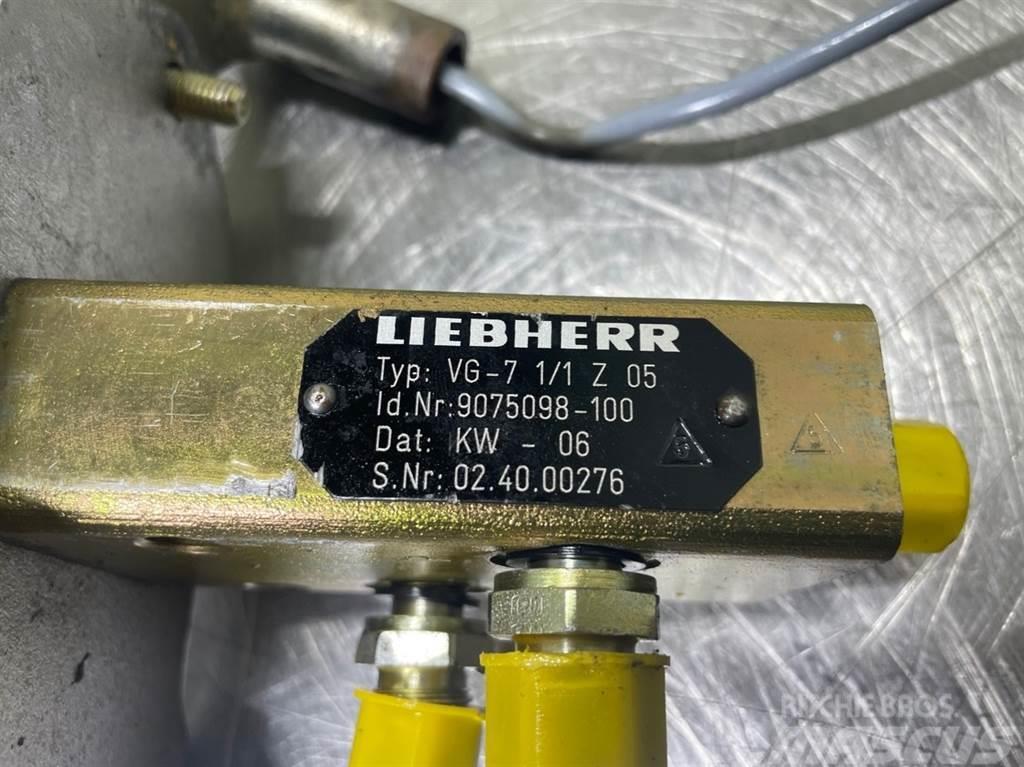 Liebherr A924B-9075098/9198863-Servo valve/Servoventil Hydraulique