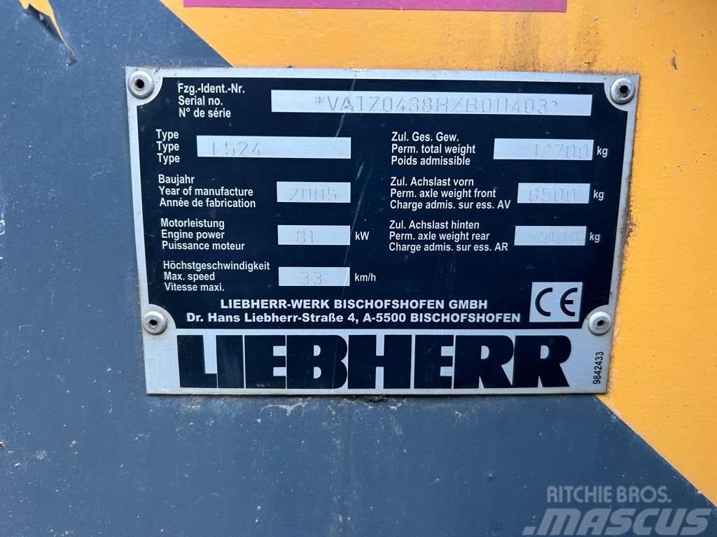 Liebherr L 524 Chargeuse sur pneus