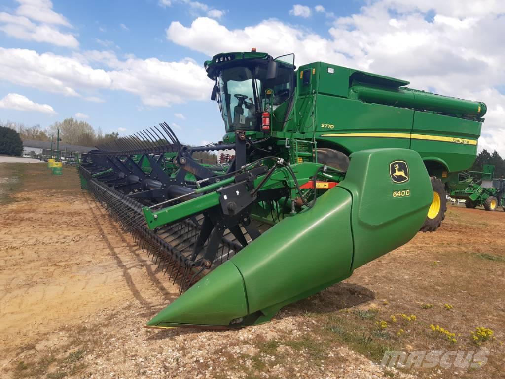 John Deere 640 D Barre de coupe pour moissonneuse batteuse