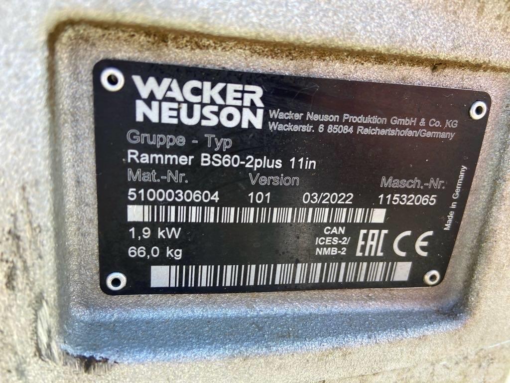 Wacker Neuson BS60-2plus Compacteurs