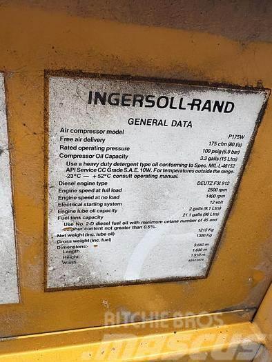 Ingersoll Rand P175WD Compresseur