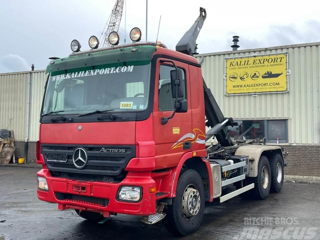 Mercedes-Benz Actros 3341 MP2 Container Kipper 6x4 New Tyres Bel Camion ampliroll