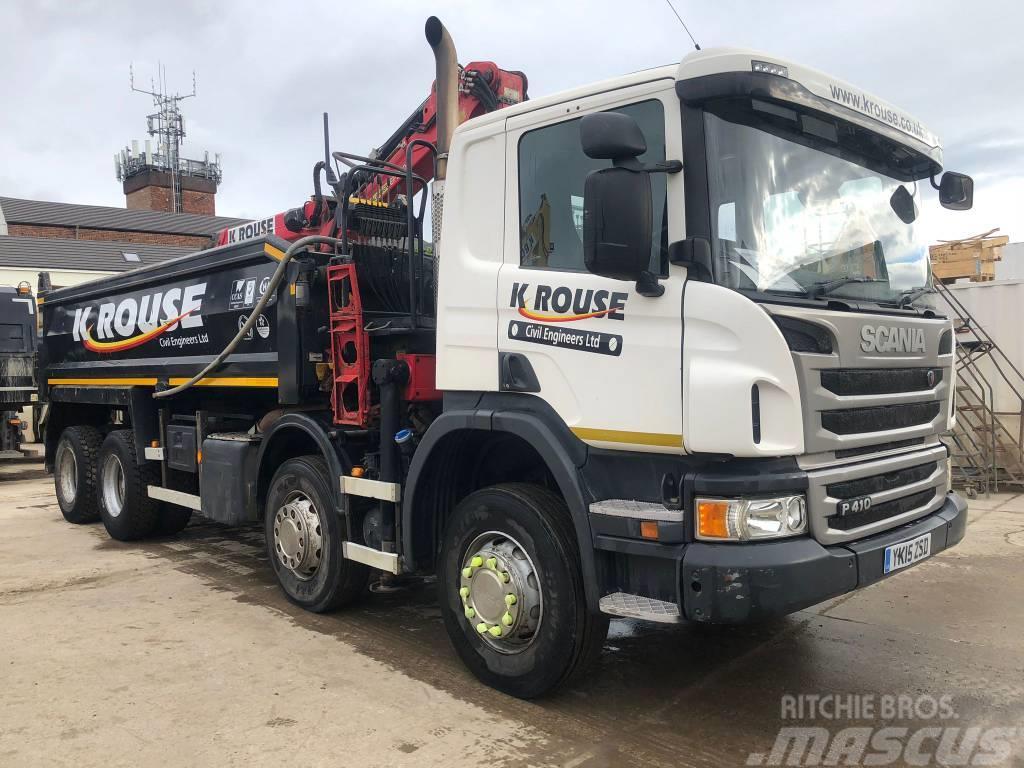 Scania P 410 Grab Camion benne