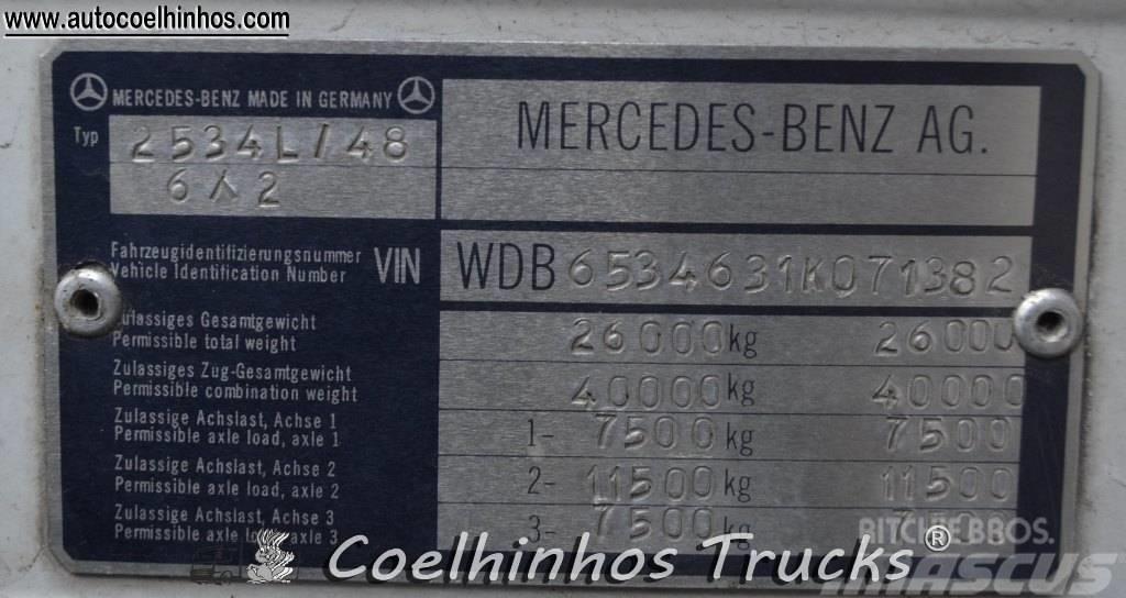 Mercedes-Benz 2534 SK Camion à rideaux coulissants (PLSC)