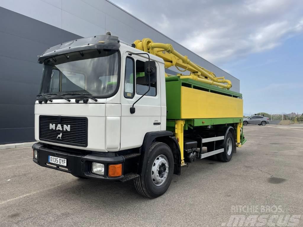 MAN 17.220 Schwing 716 16 M Camion malaxeur