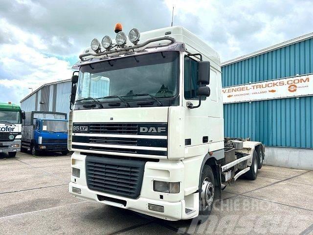 DAF 95.480 XF SPACECAB 6x2 WITH HOOK-ARM SYSTEM (EURO Camion ampliroll
