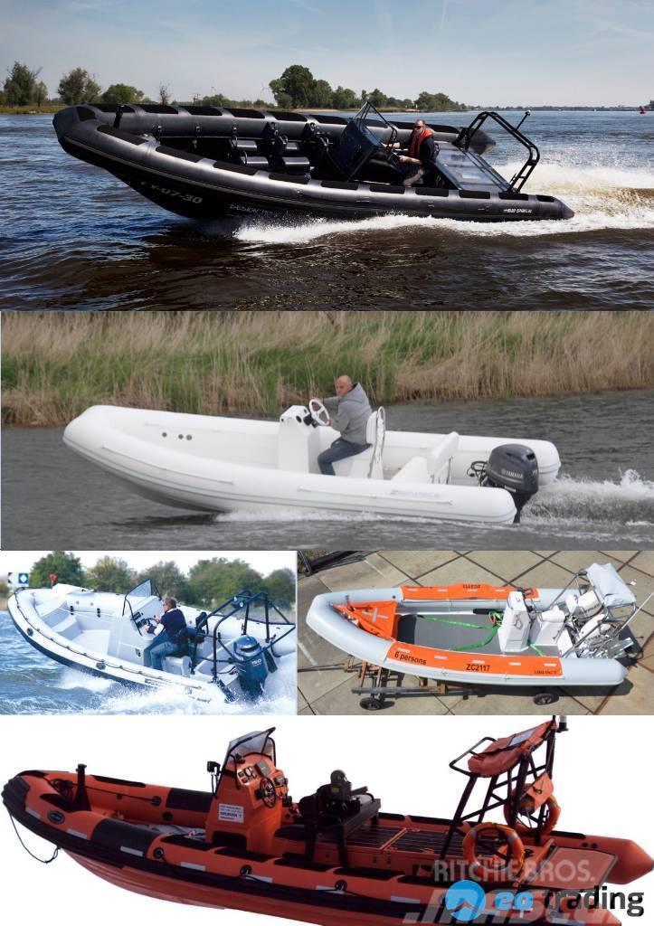  Workboats Multicat, Pilot, Rib, Landingcraft and M Bateaux de travail, barges et pontons