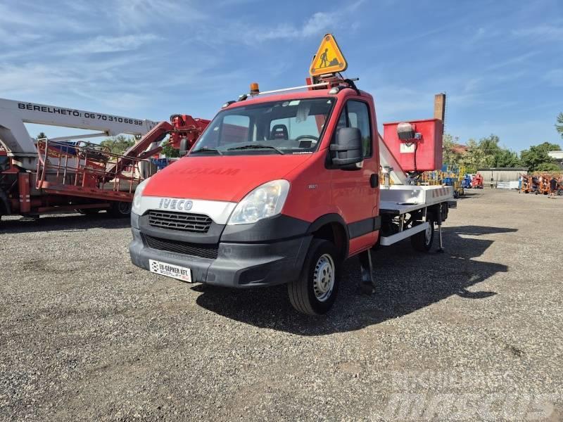 Iveco Daily Multitel 160 ALU DS - 16m Camion nacelle