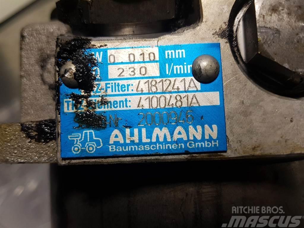 Ahlmann AZ 150 - 4181241A - Filter Hydraulique